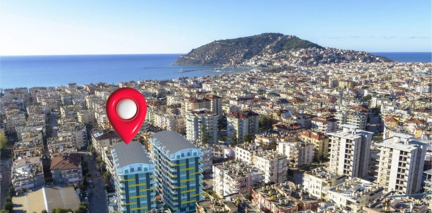 2+1 Leilighet i Alanya, Antalya, Tyrkia Nr. 229072