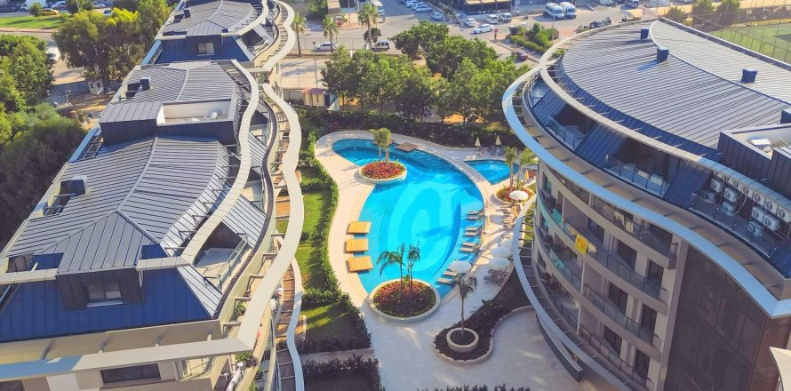 1+1 Lejlighed  i Oba, Antalya, Tyrkiet Nr. 227236