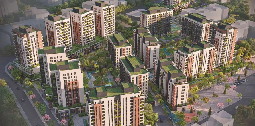 Квартира  2+1 в Стамбуле, Турция №222009