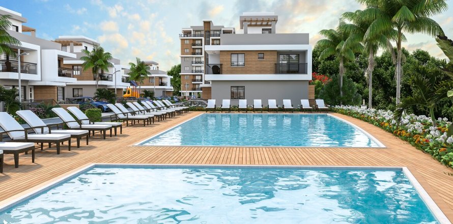 2+1 Lejlighed  i Long Beach, Iskele,  Nr. 214506