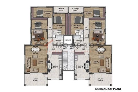 4+1 Wohnung  in Dosemealti, Antalya, Türkei Nr. 213712 - 21