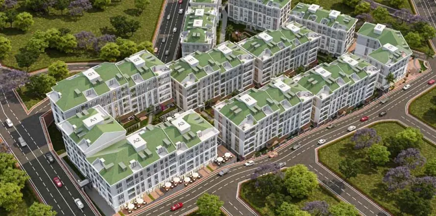 Квартира  3-х ком. в Стамбуле, Турция №213428