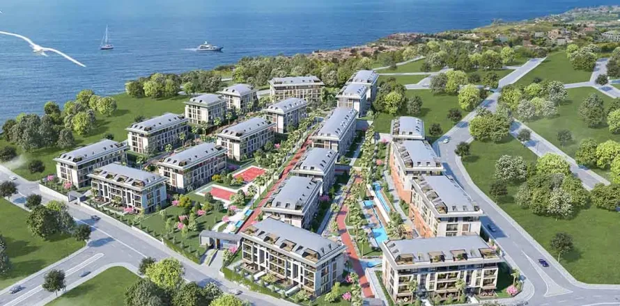 Квартира  6-х ком. в Стамбуле, Турция №213434