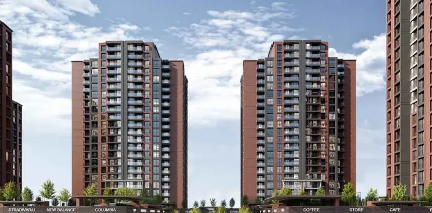 Квартира 3-х ком. в Стамбуле, Турция №213430