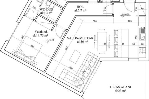 1+1 Lägenhet i Bogazi, Famagusta, Nr. 226134 - 19