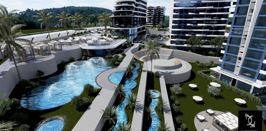 1+1 Lägenhet  i Avsallar, Antalya, Turkiet Nr. 219186