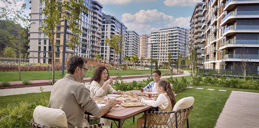 Квартира  4+1 в Стамбуле, Турция №219183