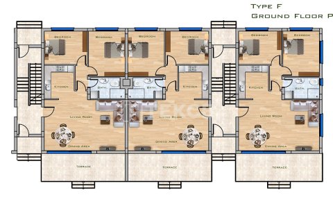 Dubleks daire 1+1 Iskele, №215074 - 30