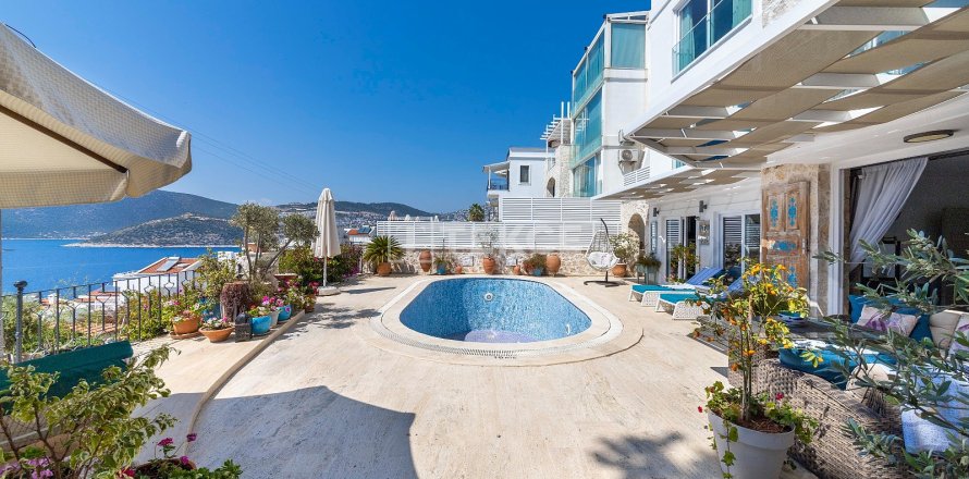 4+1 Villa i Kas, Antalya, Tyrkiet Nr. 215077
