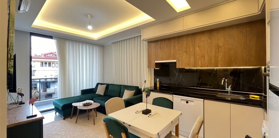 آپارتمان در  Alanya ، ترکیه 1 خوابه ، 50 متر مربع.  شماره 223383