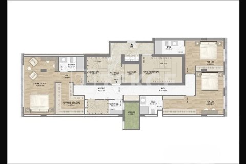 4+1 Lejlighed i Istanbul, Tyrkiet Nr. 212163 - 5