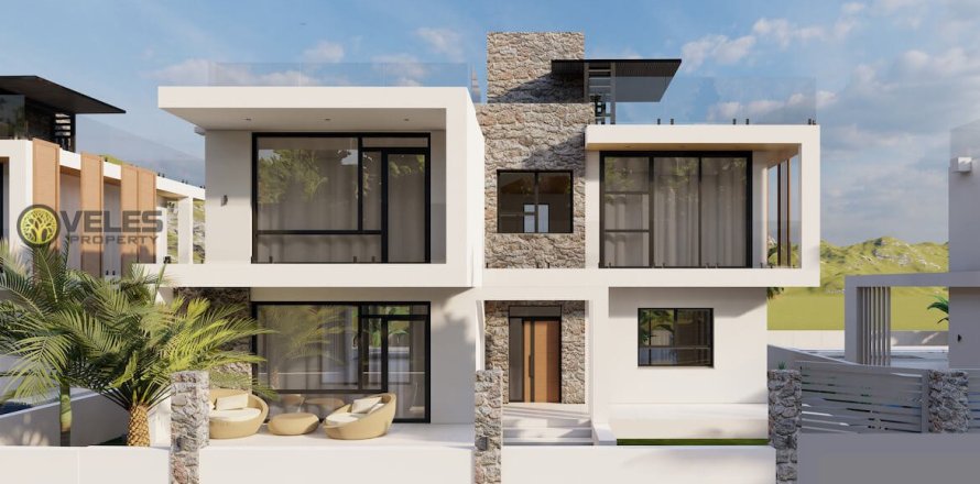 Villa  4+1  Alsancak, Girne,  №214063
