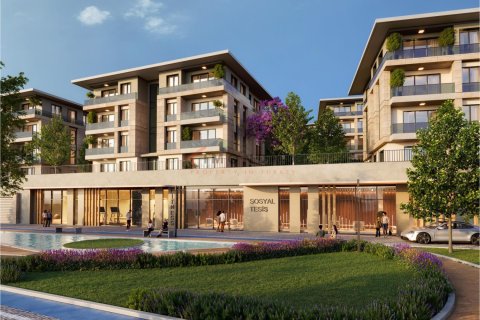 5+1 Leilighet  i Istanbul, Tyrkia Nr. 215829 - 3