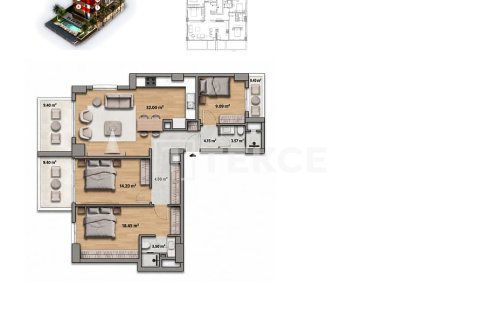 Apartment for sale in Alanya, Antalya, Turkey, 1 bedroom, 82m2, No. 238112 – photo 13