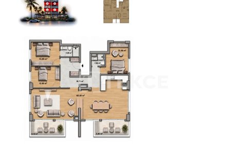 Apartment for sale in Alanya, Antalya, Turkey, 2 bedrooms, 111m2, No. 238113 – photo 12