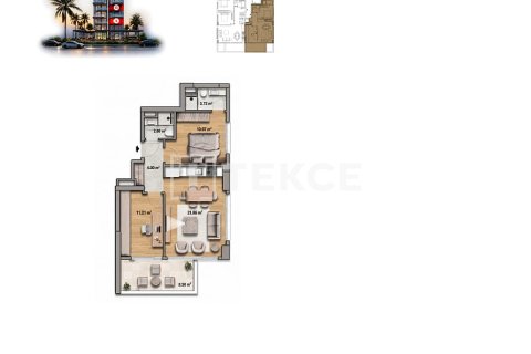 Apartment for sale in Alanya, Antalya, Turkey, 2 bedrooms, 111m2, No. 238113 – photo 15