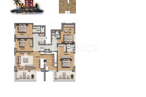 Apartment for sale in Alanya, Antalya, Turkey, 2 bedrooms, 111m2, No. 238113 – photo 11