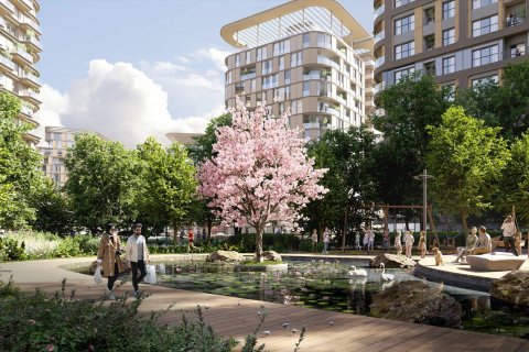 آپارتمان در  Istanbul ، ترکیه 4 خوابه ، 193 متر مربع.  شماره 219180 - 14