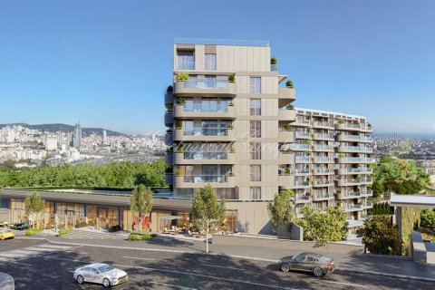 آپارتمان در  Istanbul ، ترکیه 1 خوابه ، 62 متر مربع.  شماره 222381 - 11