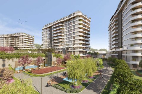 آپارتمان در  Istanbul ، ترکیه 1 خوابه ، 62 متر مربع.  شماره 222381 - 4