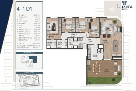 Daire  2+1  İstanbul, Türkiye №224711 - 14