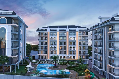 3+1 Leilighet  i Alanya, Antalya, Tyrkia Nr. 220433 - 1