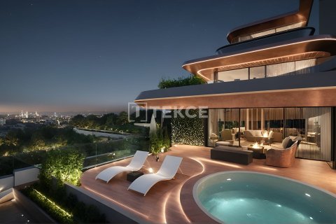 3+1 Penthouse  i Aksu, Antalya, Tyrkiet Nr. 228415