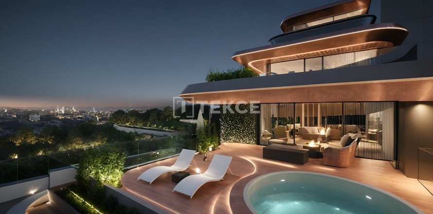 3+1 Penthouse  i Aksu, Antalya, Tyrkiet Nr. 228415