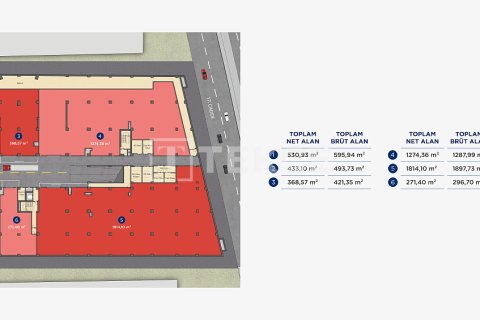 Næringseiendom  i Istanbul, Tyrkia Nr. 215975 - 15