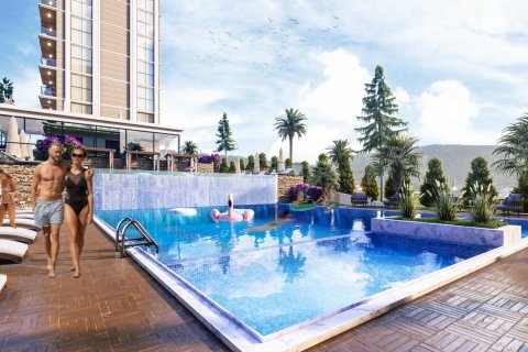 3+1 Lejlighed  i Alanya, Antalya, Tyrkiet Nr. 219365 - 15