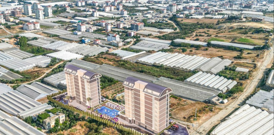 1+1 Apartment  in Alanya, Antalya, Turkey No. 219363