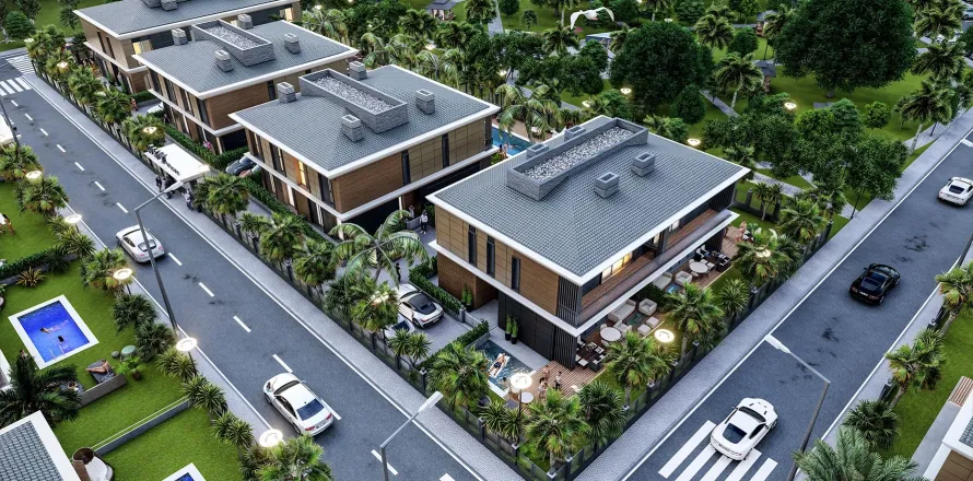 آپارتمان در  Mugla ، ترکیه 4 خوابه ، 200 متر مربع.  شماره 224041