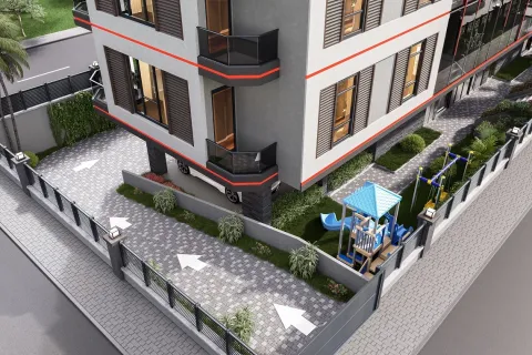 آپارتمان در  Alanya ، ترکیه 1 خوابه ، 65 متر مربع.  شماره 224047 - 14