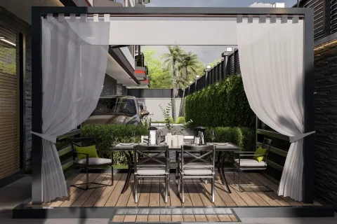 آپارتمان در  Alanya ، ترکیه 1 خوابه ، 65 متر مربع.  شماره 224047 - 19