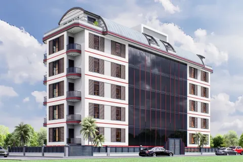 آپارتمان در  Alanya ، ترکیه 1 خوابه ، 65 متر مربع.  شماره 224047 - 2