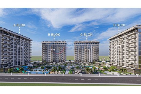 1+1 Lejlighed  i Alanya, Antalya, Tyrkiet Nr. 211497 - 12