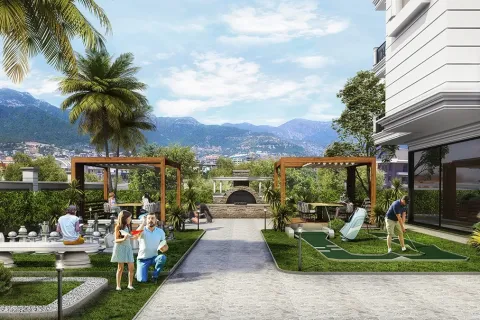 آپارتمان در  Alanya ، ترکیه 1 خوابه ، 47 متر مربع.  شماره 223628 - 12