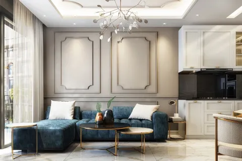 آپارتمان در  Alanya ، ترکیه 1 خوابه ، 47 متر مربع.  شماره 223628 - 25