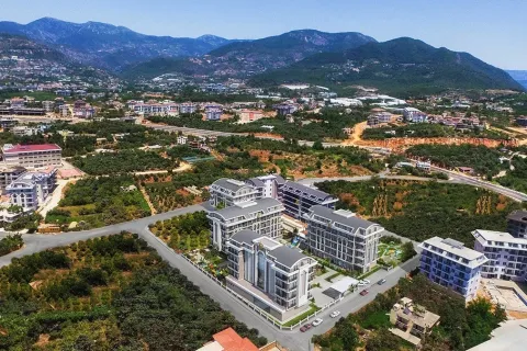 آپارتمان در  Alanya ، ترکیه 1 خوابه ، 47 متر مربع.  شماره 223628 - 19