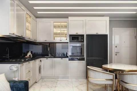 آپارتمان در  Alanya ، ترکیه 1 خوابه ، 47 متر مربع.  شماره 223628 - 26