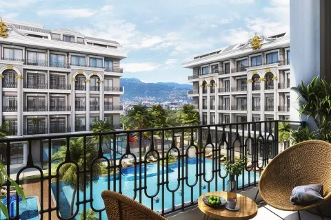 آپارتمان در  Alanya ، ترکیه 1 خوابه ، 47 متر مربع.  شماره 223628 - 16