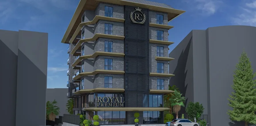 آپارتمان در  Alanya ، ترکیه 1 خوابه ، 80.4 متر مربع.  شماره 223623