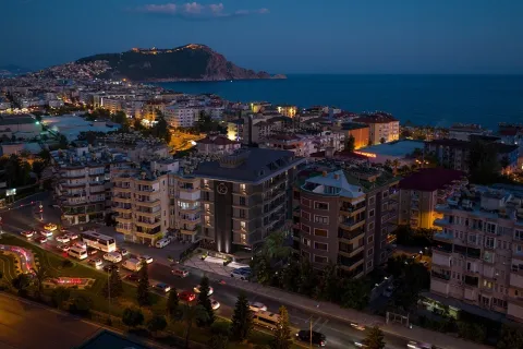 آپارتمان در  Alanya ، ترکیه 1 خوابه ، 80.4 متر مربع.  شماره 223623 - 13