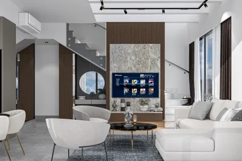 آپارتمان در  Alanya ، ترکیه 1 خوابه ، 80.4 متر مربع.  شماره 223623 - 27