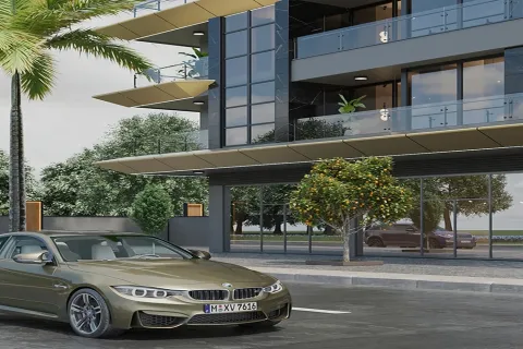 آپارتمان در  Alanya ، ترکیه 1 خوابه ، 67 متر مربع.  شماره 223624 - 23