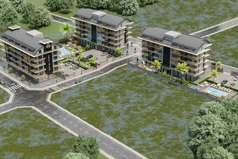 آپارتمان در  Alanya ، ترکیه 1 خوابه ، 67 متر مربع.  شماره 223624 - 20