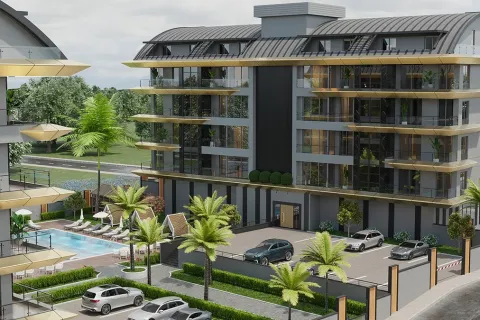 آپارتمان در  Alanya ، ترکیه 1 خوابه ، 67 متر مربع.  شماره 223624 - 17