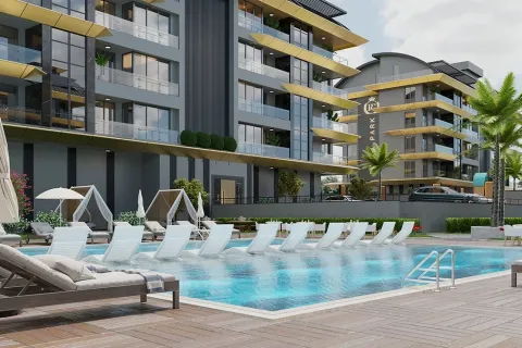 آپارتمان در  Alanya ، ترکیه 1 خوابه ، 67 متر مربع.  شماره 223624 - 15