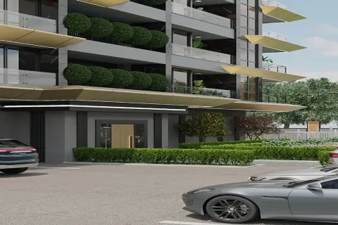 آپارتمان در  Alanya ، ترکیه 1 خوابه ، 67 متر مربع.  شماره 223624 - 22