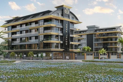 Daire  1+1  Alanya, Antalya, Türkiye №223624